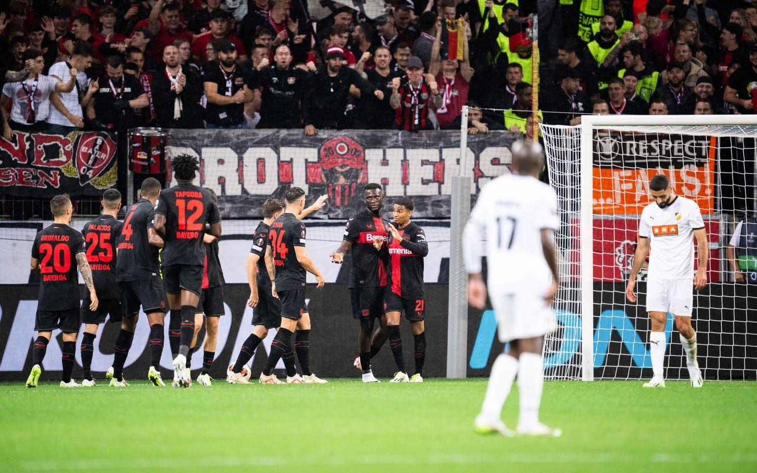 Bilder från Häckens möte med Bayer Leverkusen. 