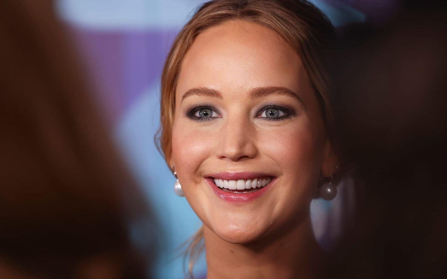 Det är sant: Ännu ett leende från Jennifer Lawrence.