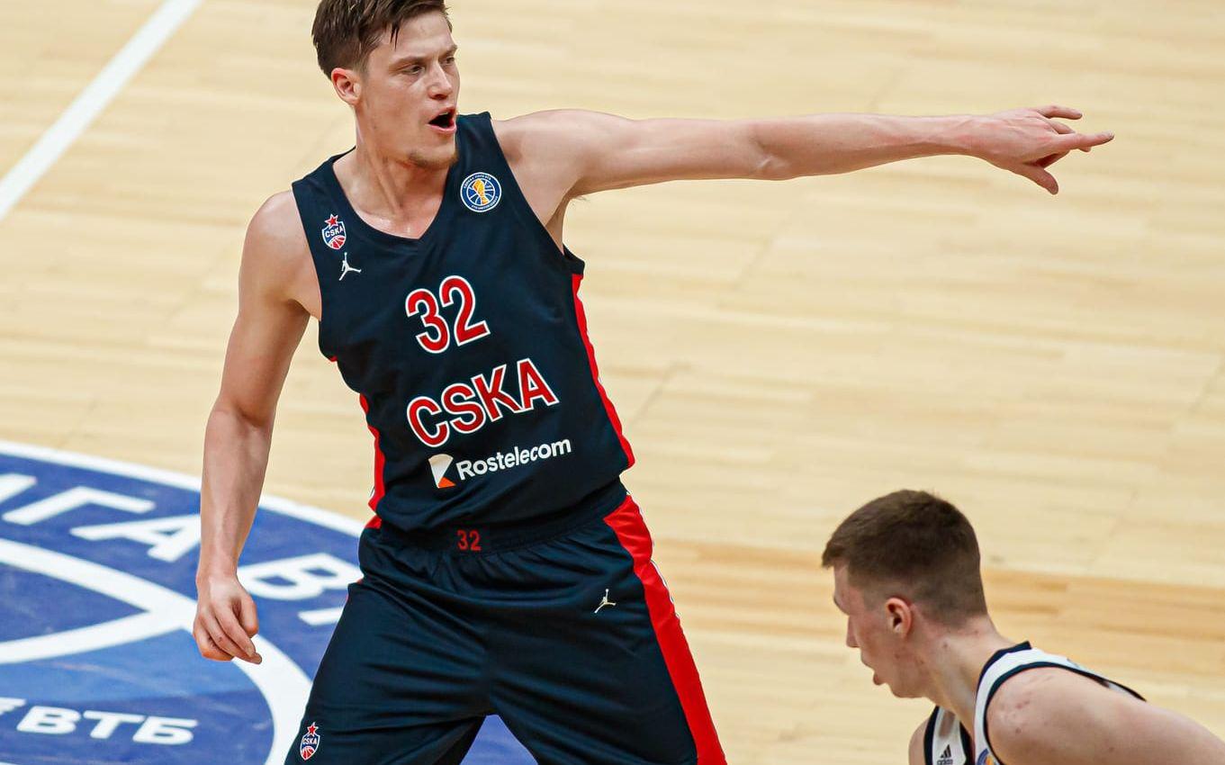 Jerebko har spelat med CSKA Moskva under våren. 