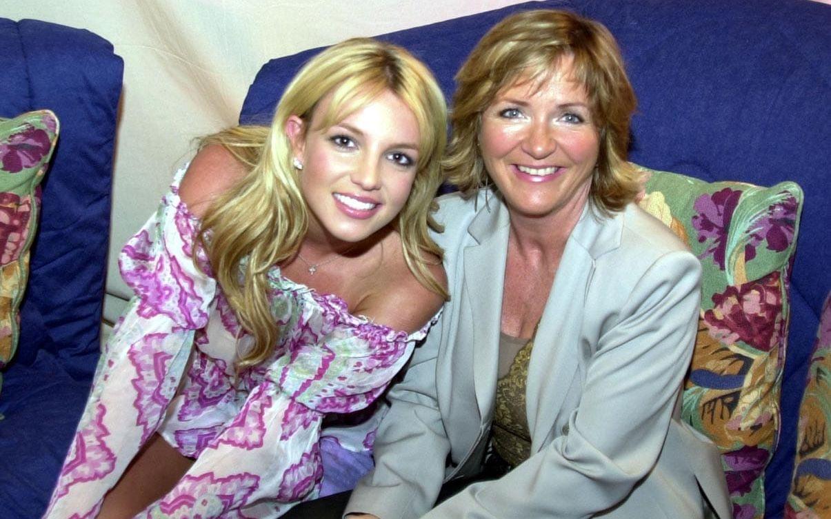 Britney Spears och Malou von Sivers i Miami Beach, 2001.