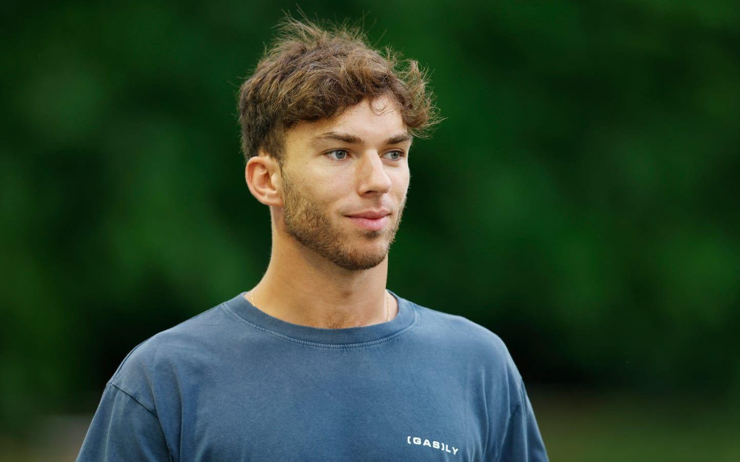 F1-föraren Pierre Gasly var inblandad i ett drama på träningen inför Singapores Grand Prix.