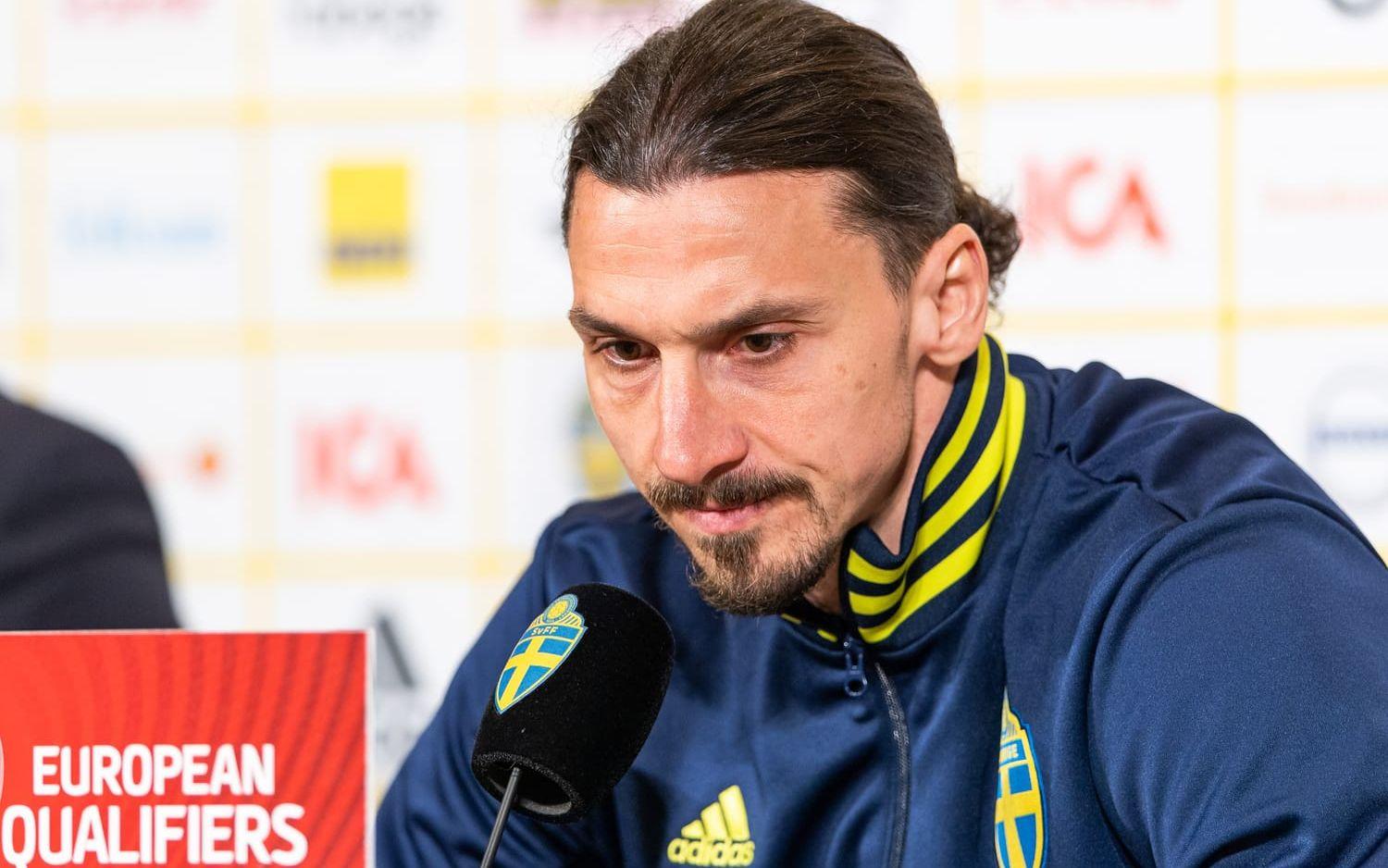 2021 gjorde Zlatan uppmärksammad comeback i landslaget. 