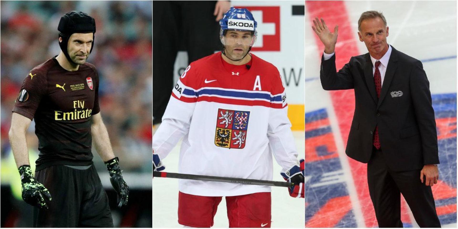 Petr Cech, Jaromir Jagr och Dominik Hasek visade samtliga sitt stöd till Ondrej Buchtela.