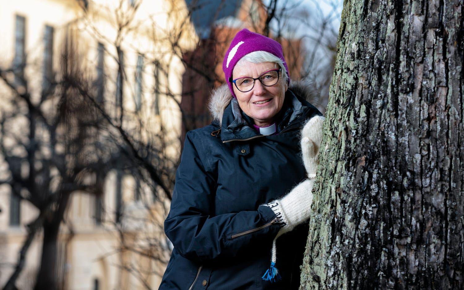 Ärkebiskop Antje Jackelén är vintervärd i P1 den 26 december.