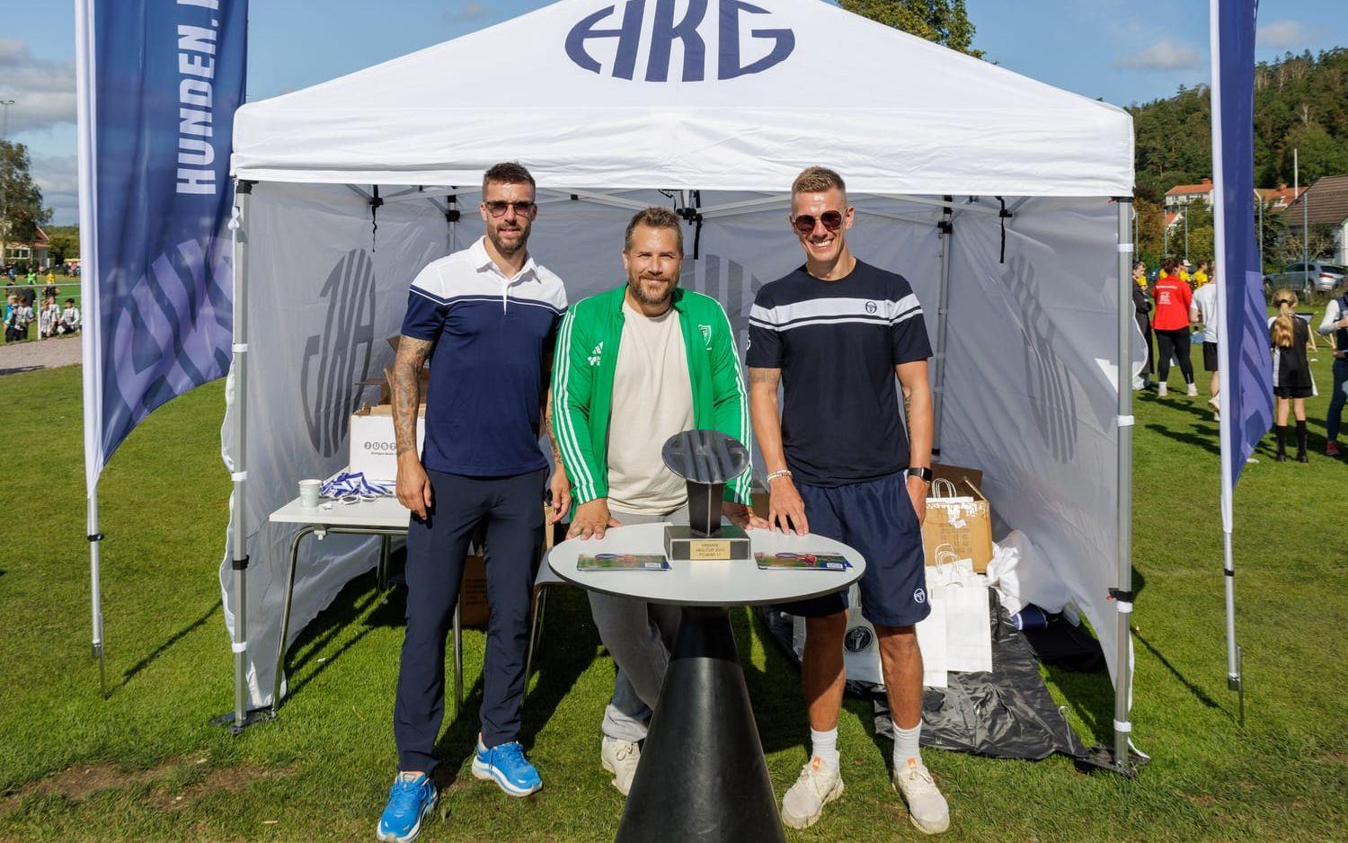 Grundarna av HKG Cup är medlemmarna i podden Hunden, Katten, Glassen.