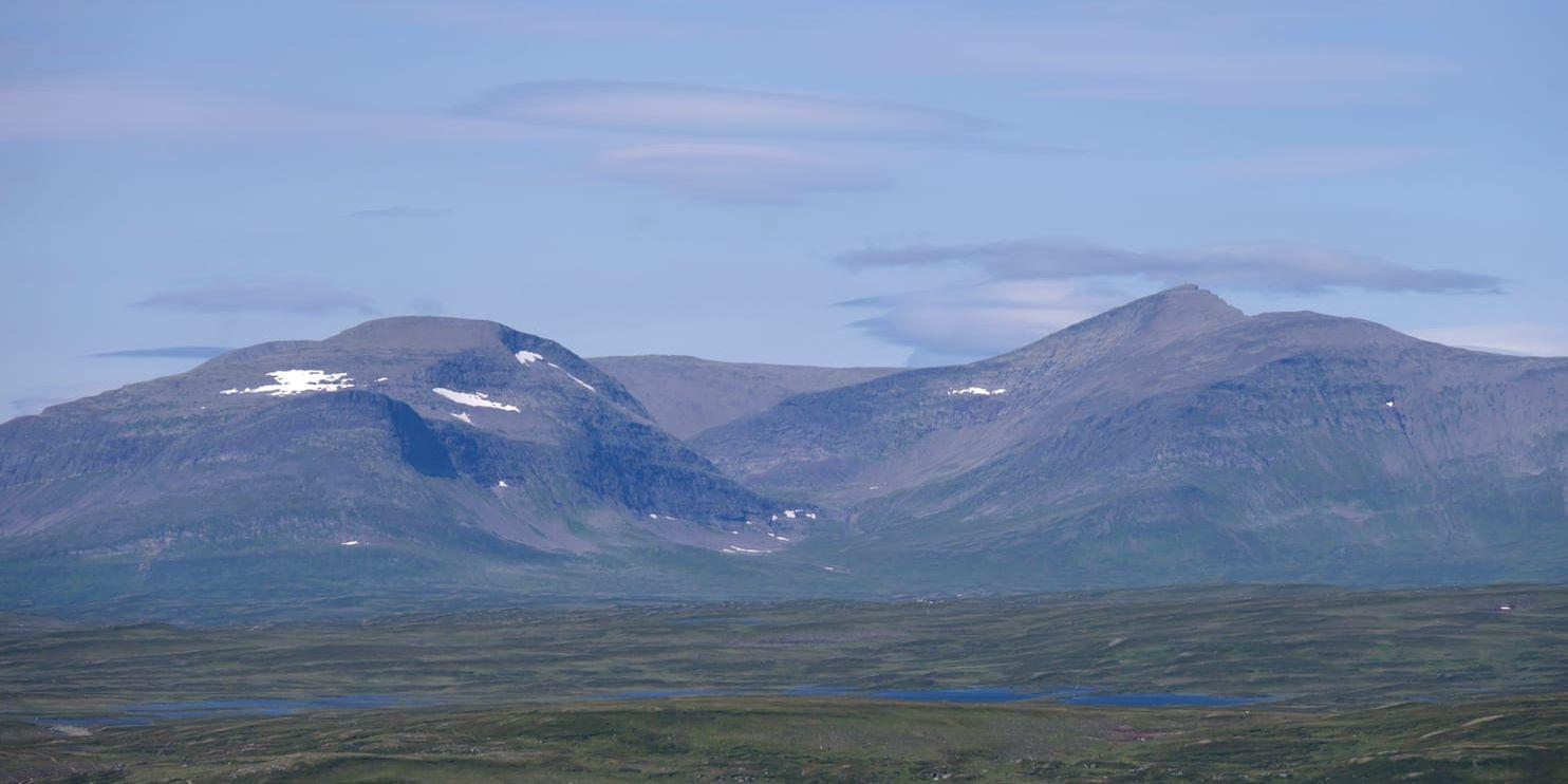 Klimatförändringarna kan ge längre barmarkssäsonger och högre vattenflöden i den svenska fjällkedjan, enligt Naturvårdsverket. Arkivbild.