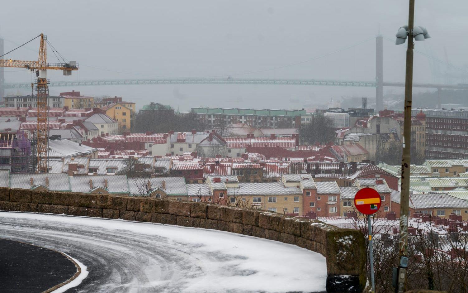 Utsikt från Masthuggskyrkan.