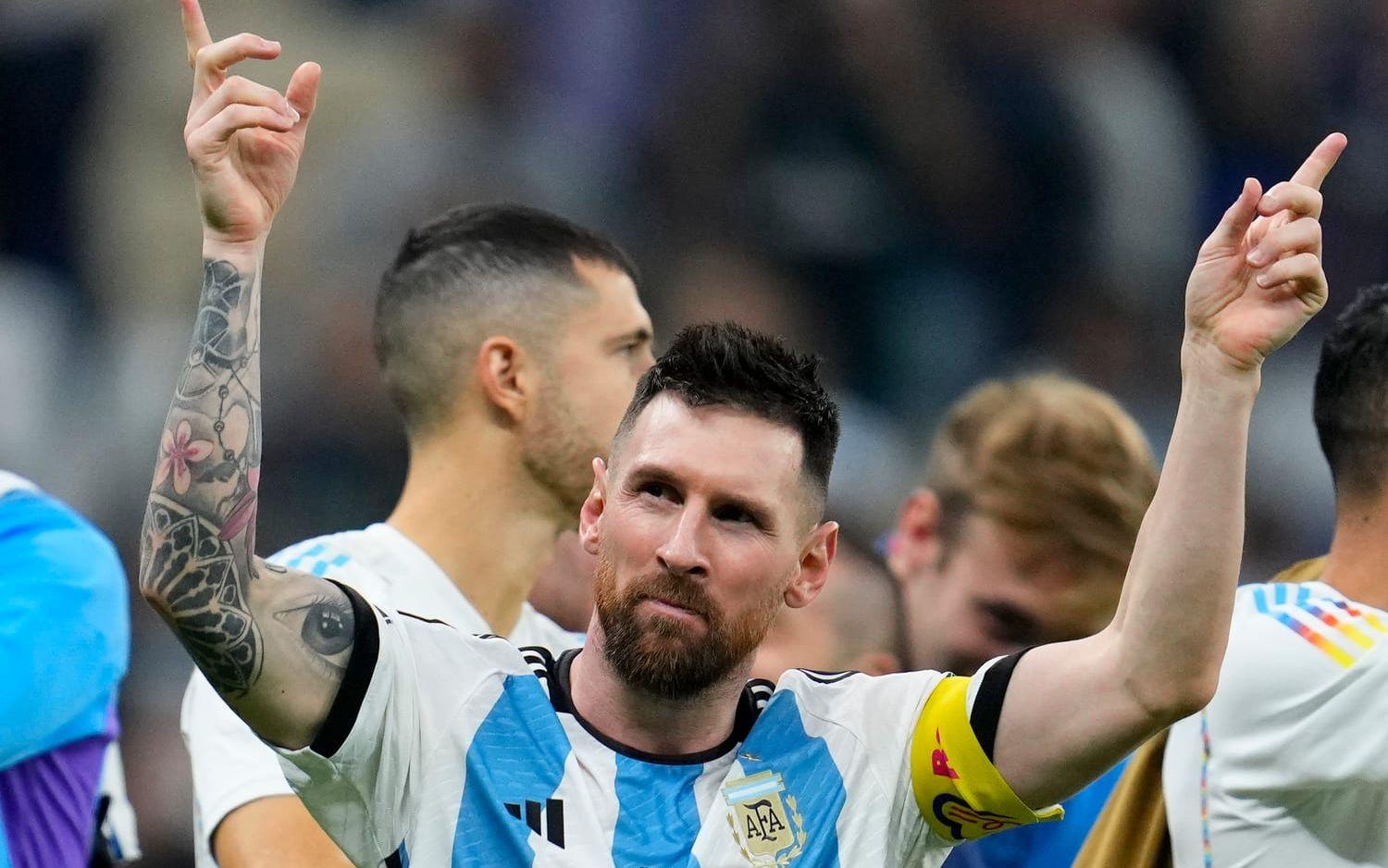 Lionel Messi bekräftar: Finalen blir hans sista VM-match någonsin.