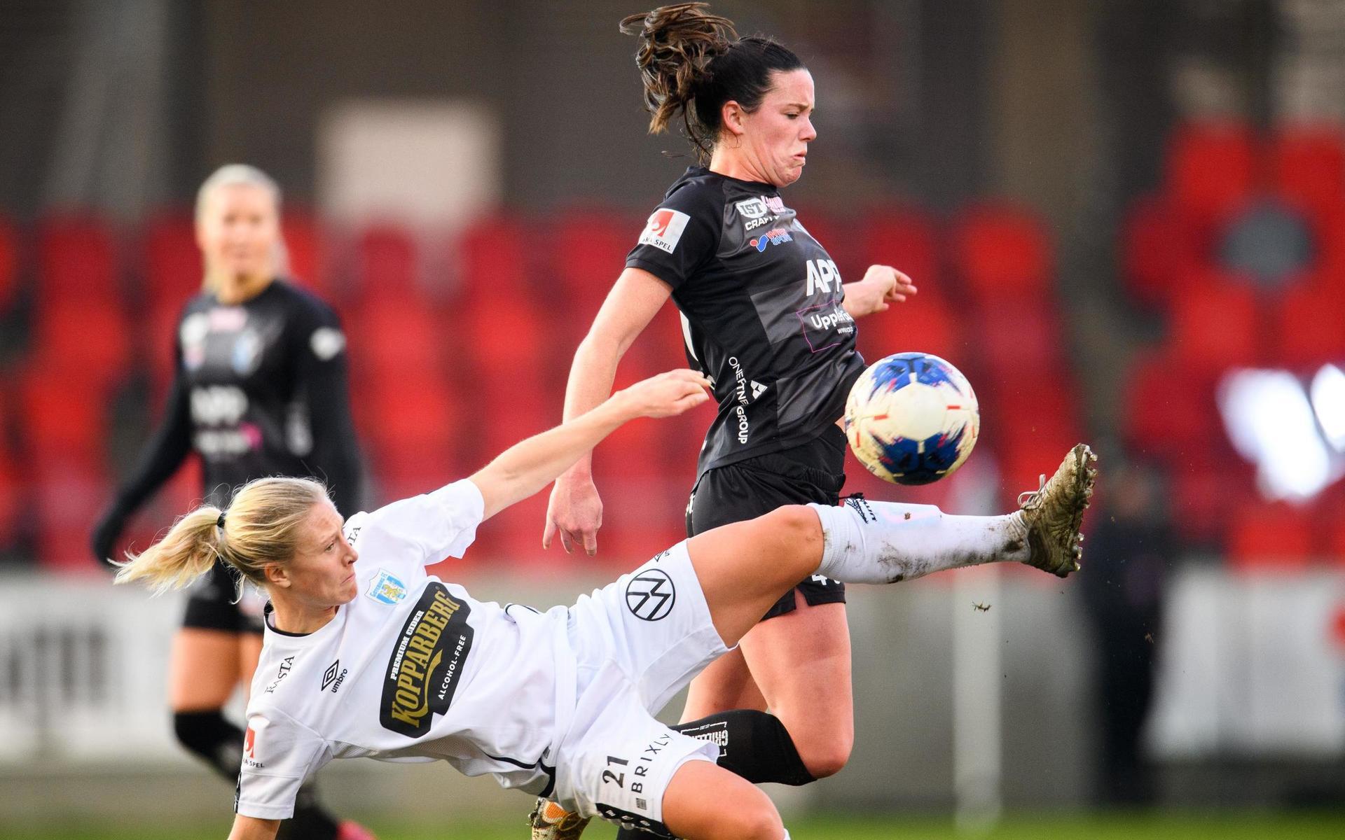 Rebecka Blomqvist noterades för två assist i den första halvleken.