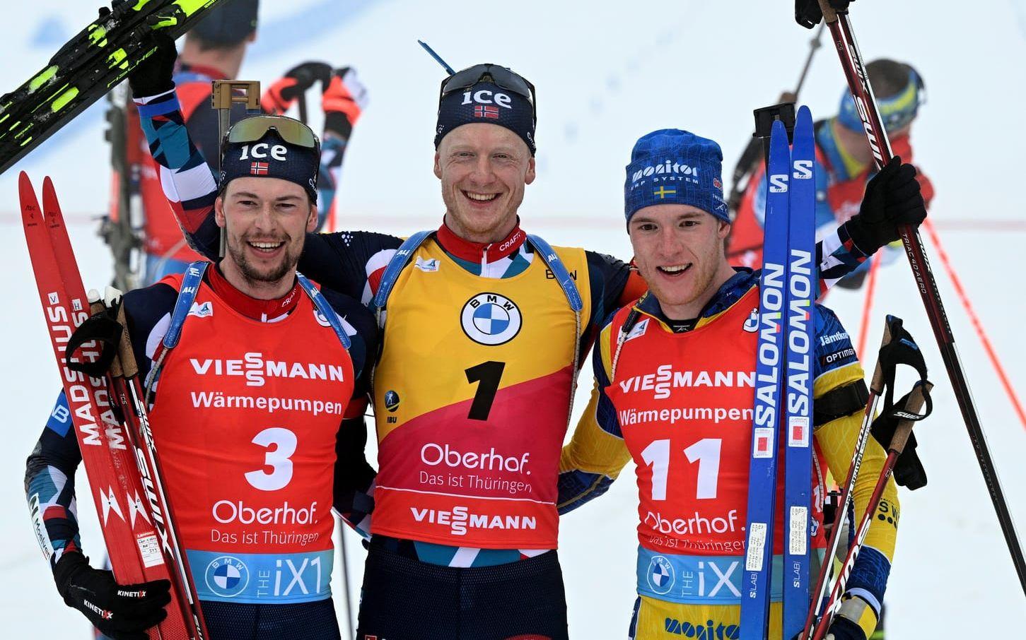 Sebastian Samuelsson vann VM-brons i skidskytte.