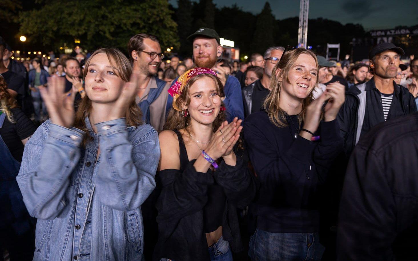 Hanna Iversen, Hillevi Wallin och Sara Tengberg likaså.