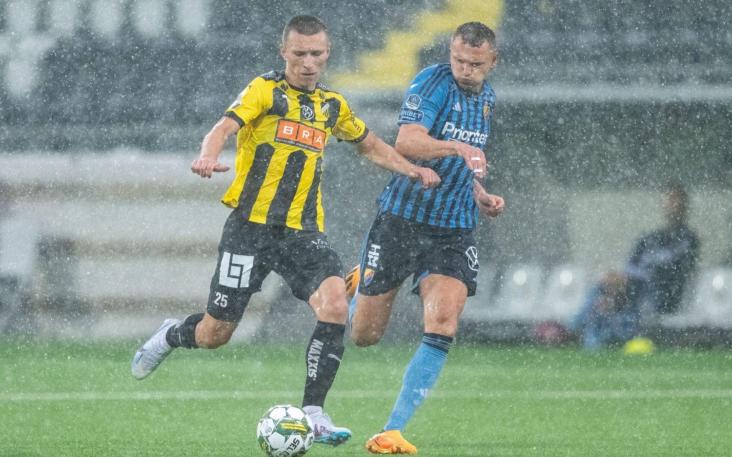 Bilder från träningsmatchen mellan Häcken–Djurgården.