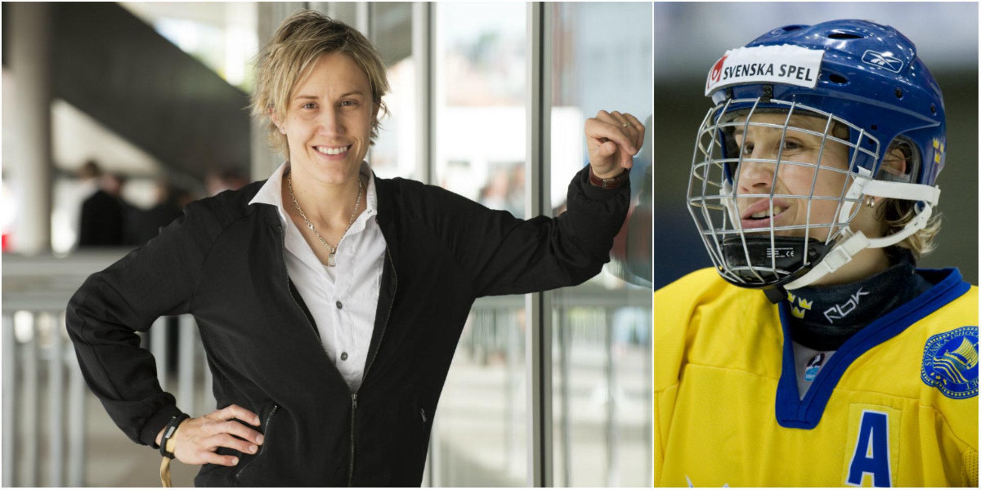 Maria Rooth upptäckte tidigt att hon älskade att spela ishockey. &quot;Jag provade många bollsporter och hade stor talang för tennis, men kom fram till att hockey var det bästa för mig&quot;, säger hon inför sin 40-årsdag. Bilden till höger är från VM-turneringen 2009.