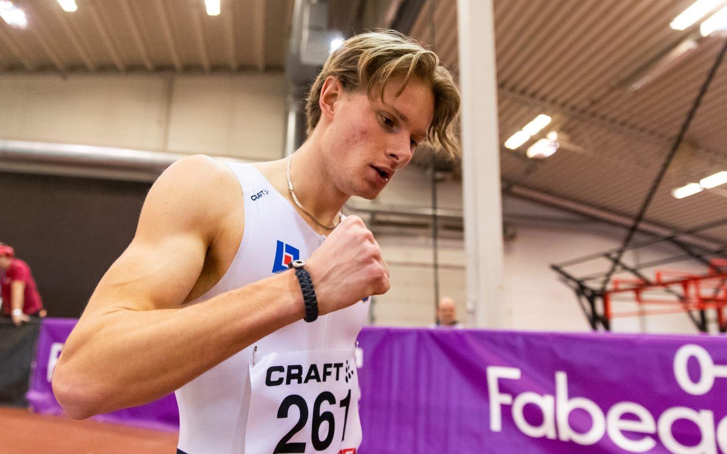 Öis Carl Bengtström vann 400 meter. 