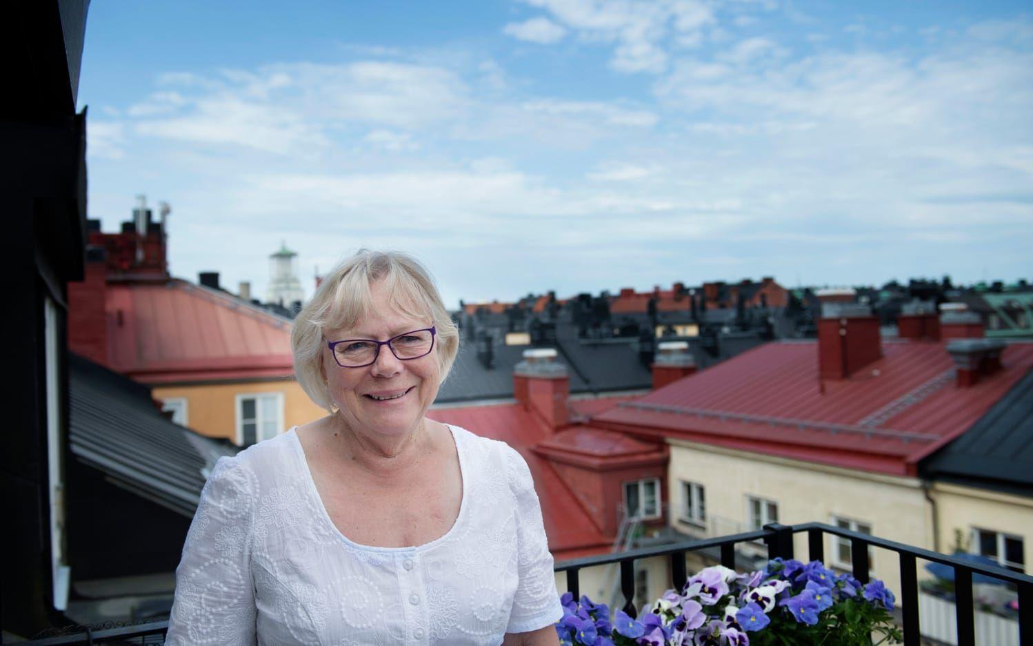 Anna-Greta Leijon inför hennes 75 års dag 2014. 