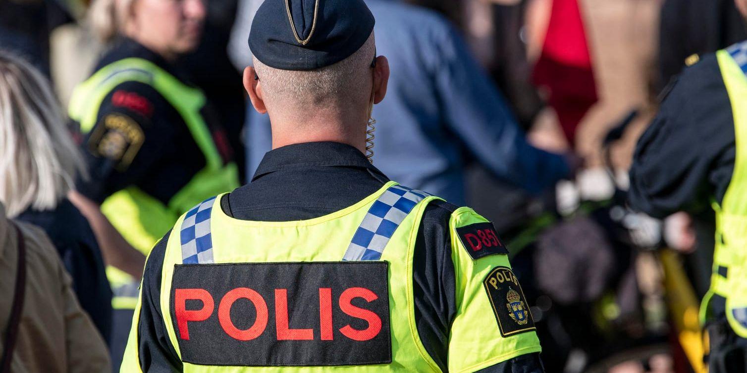 Fram till och med i söndags har omkring 80 brott kopplade till EU-valet polisanmälts. Arkivbild.