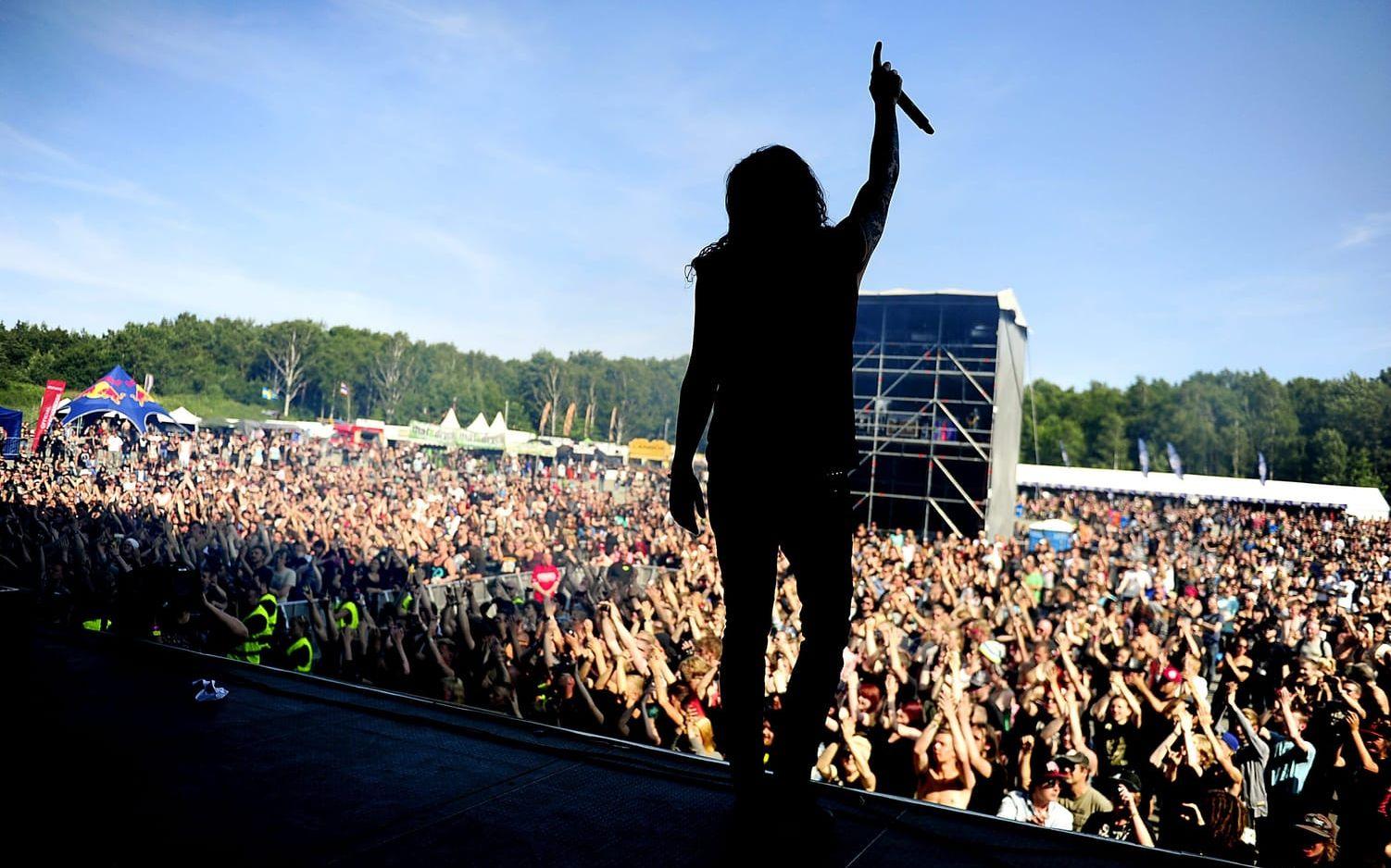 Amaranthe på Metaltown 2013.