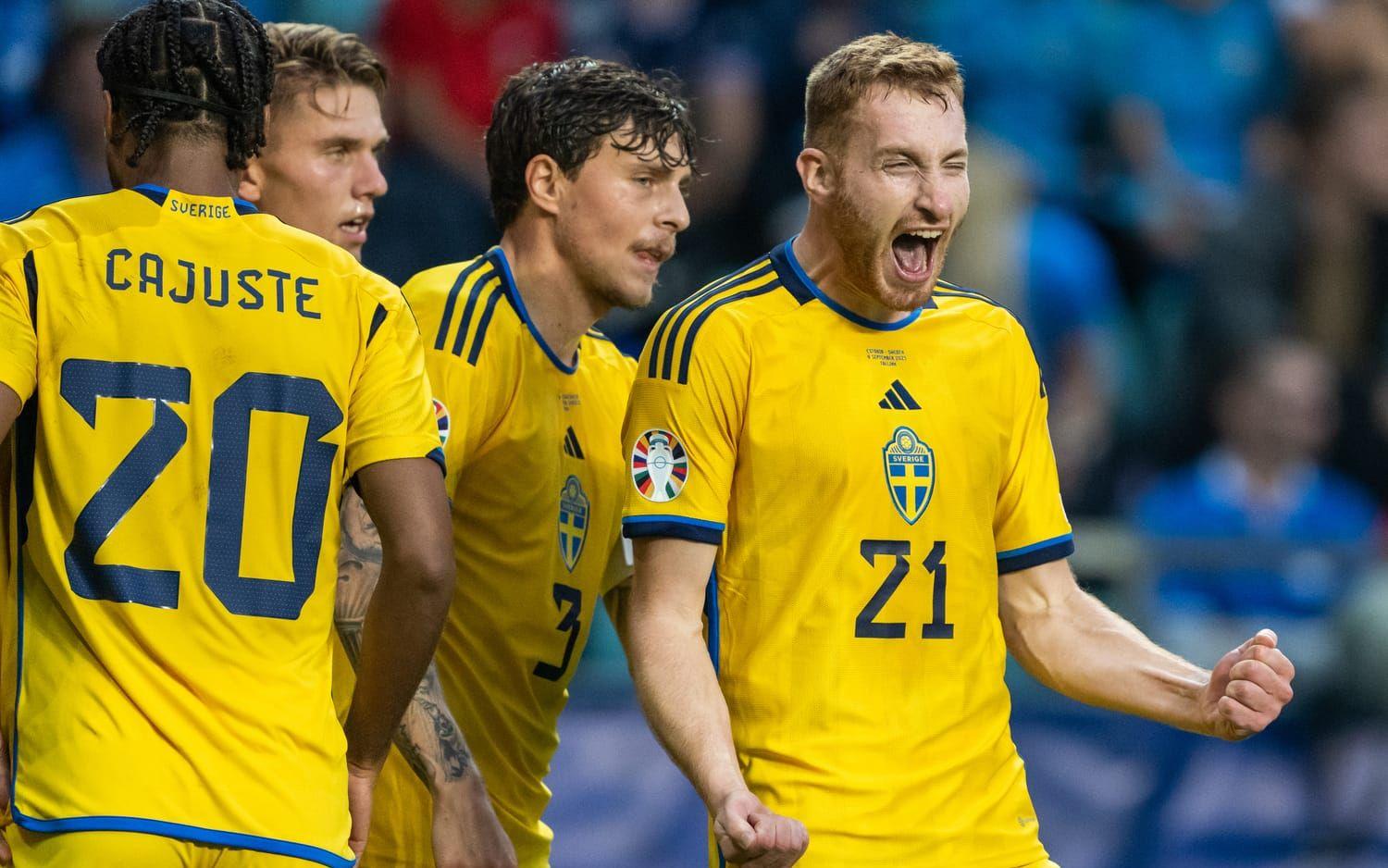 Bilder från matchen mellan Estland och Sverige. 