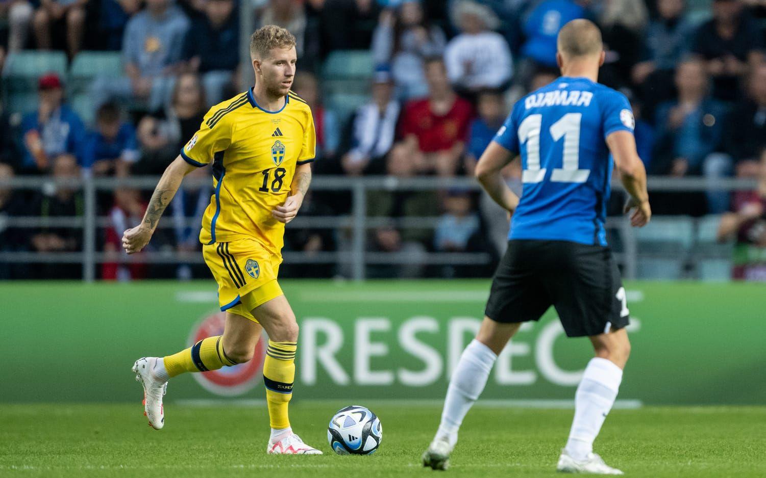 Bilder från matchen mellan Estland och Sverige. 