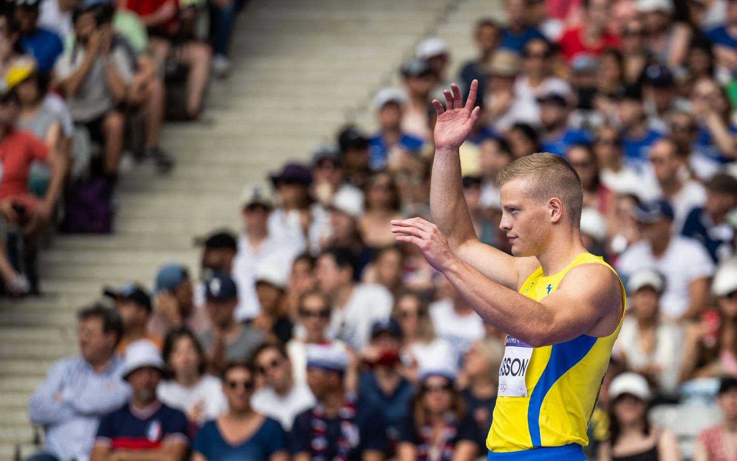 Svensken missade finalen. 