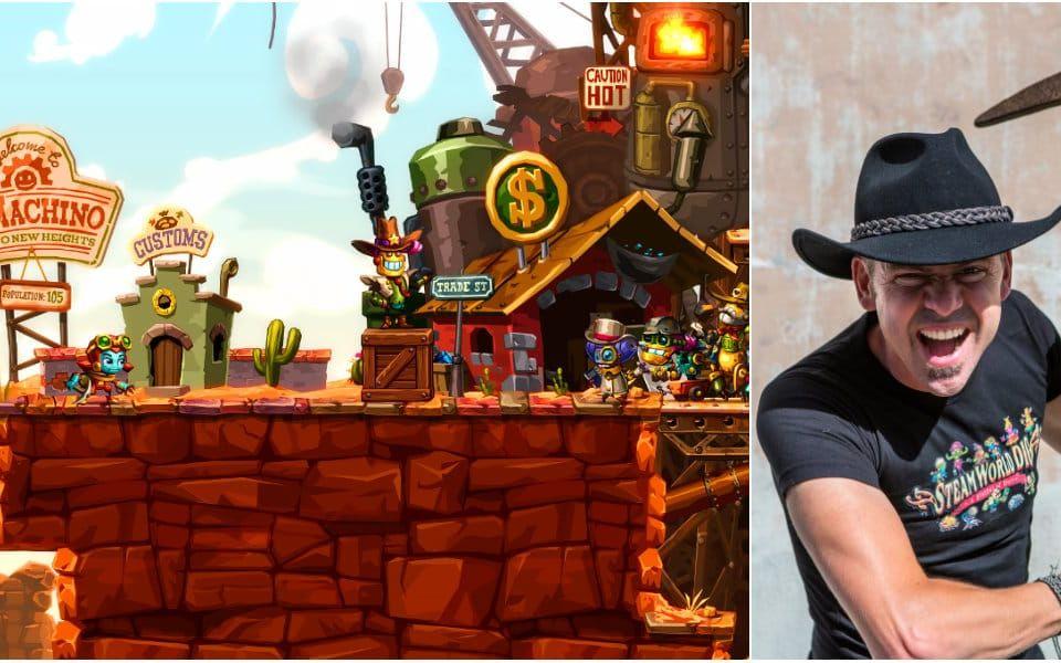 Göteborgsutvecklade spelet "Steamworld Dig 2" har fått extremt bra kritik världen över. Foto: Pressbild