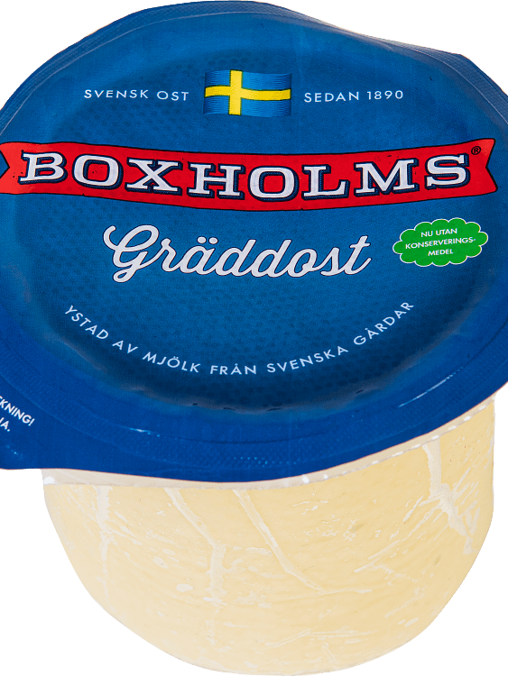 Boxholms gräddost har producerats i Östersund sedan 2019.