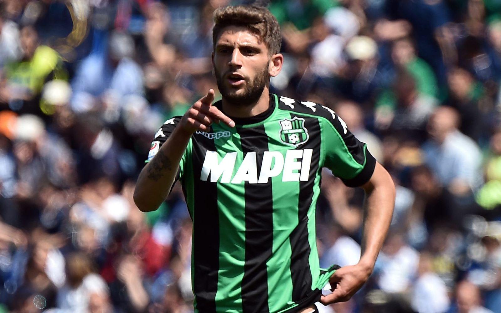 <strong>Domenico Berardi, Italien.</strong> Anfallaren har gjort det bra i Sassuolo de senaste säsongerna, ett starkt U21-EM kan innebära en flytt till någon av Europas stora klubbar. Foto: Bildbyrån