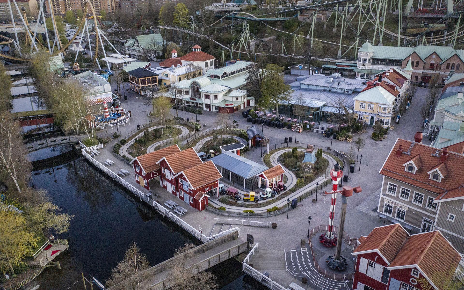 Liseberg lär stå öde ett tag till.