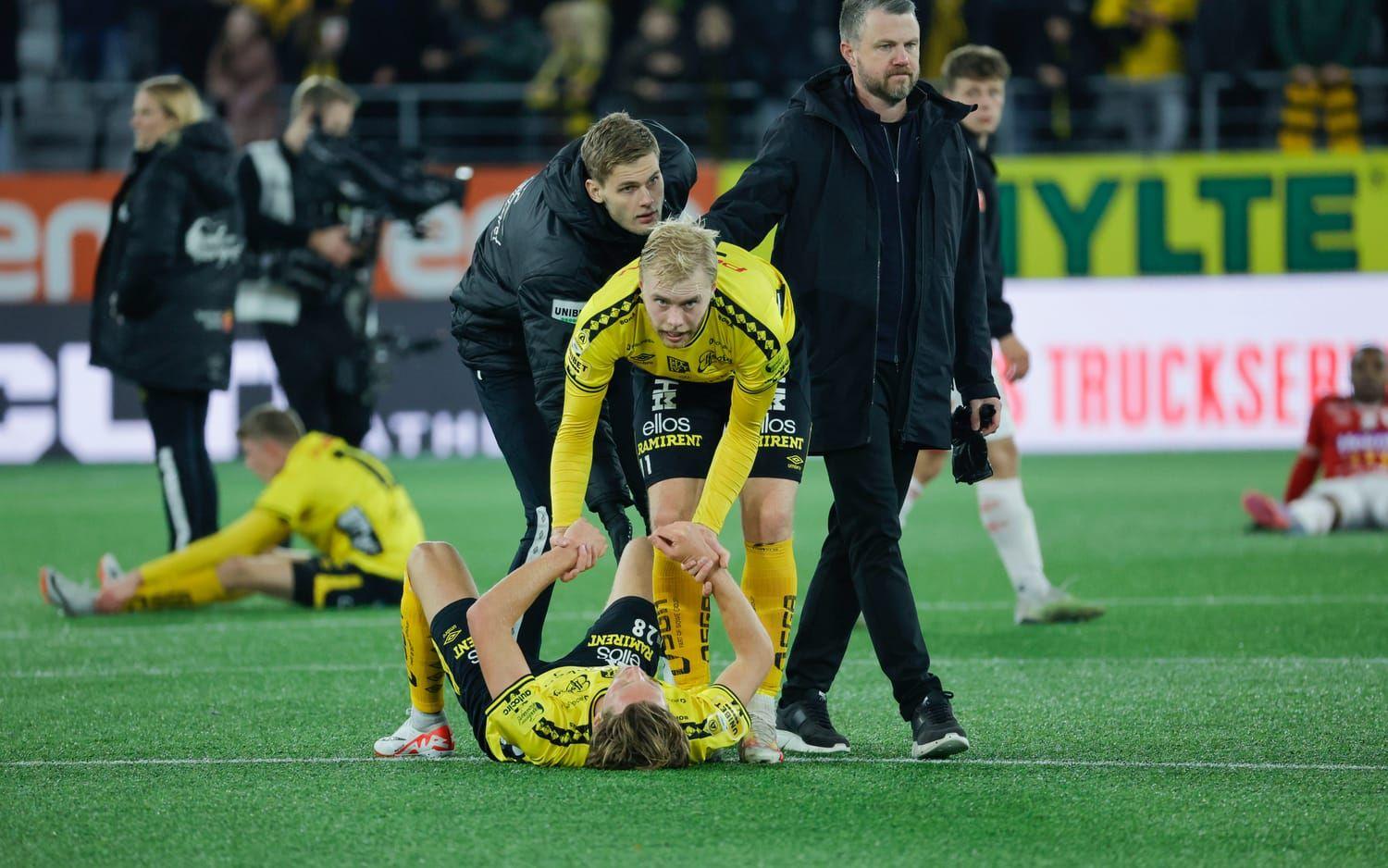 ... och ett inställt guldfirande på Borås arena på söndagen.