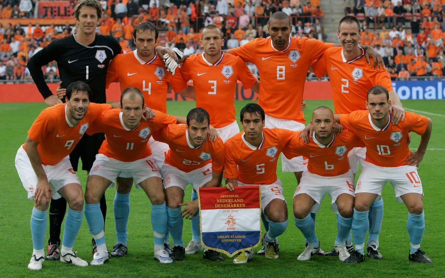 Edwin Van der Sar representerade Nederländerna mellan 1995 och 2008.