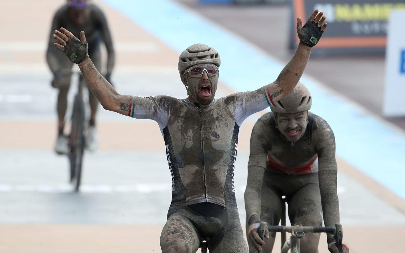 2021 vann Colbrelli klassiska Paris-Roubaix. 