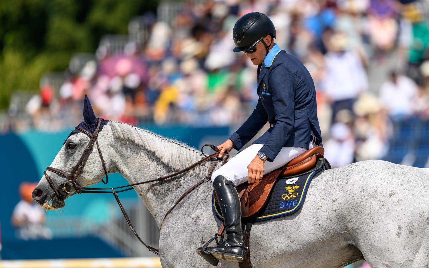 En liten miss ledde till 17 fel för ekipaget, som tar nya tag till finalen. 