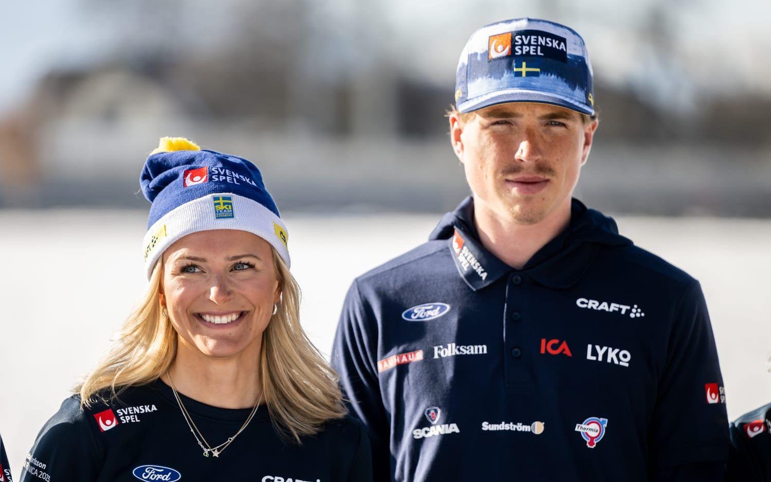 Frida Karlsson och William Poromaa är inte längre ett par. 