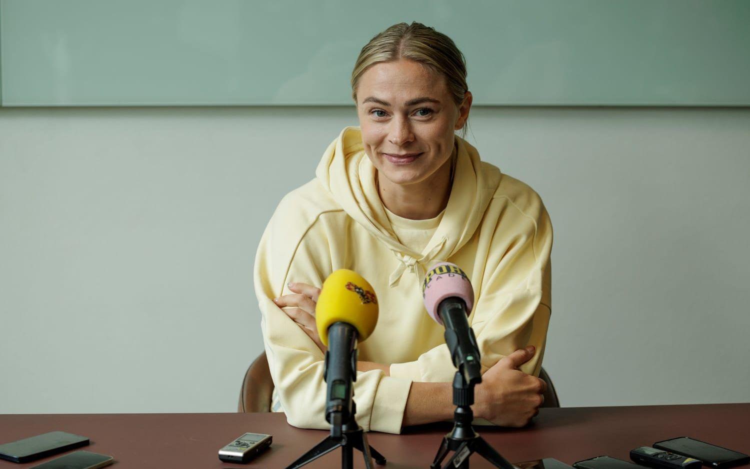 Utlandsproffsen befinner sig på Gothia Park Academy och laddar upp för VM i Australien/Nya Zeeland. 