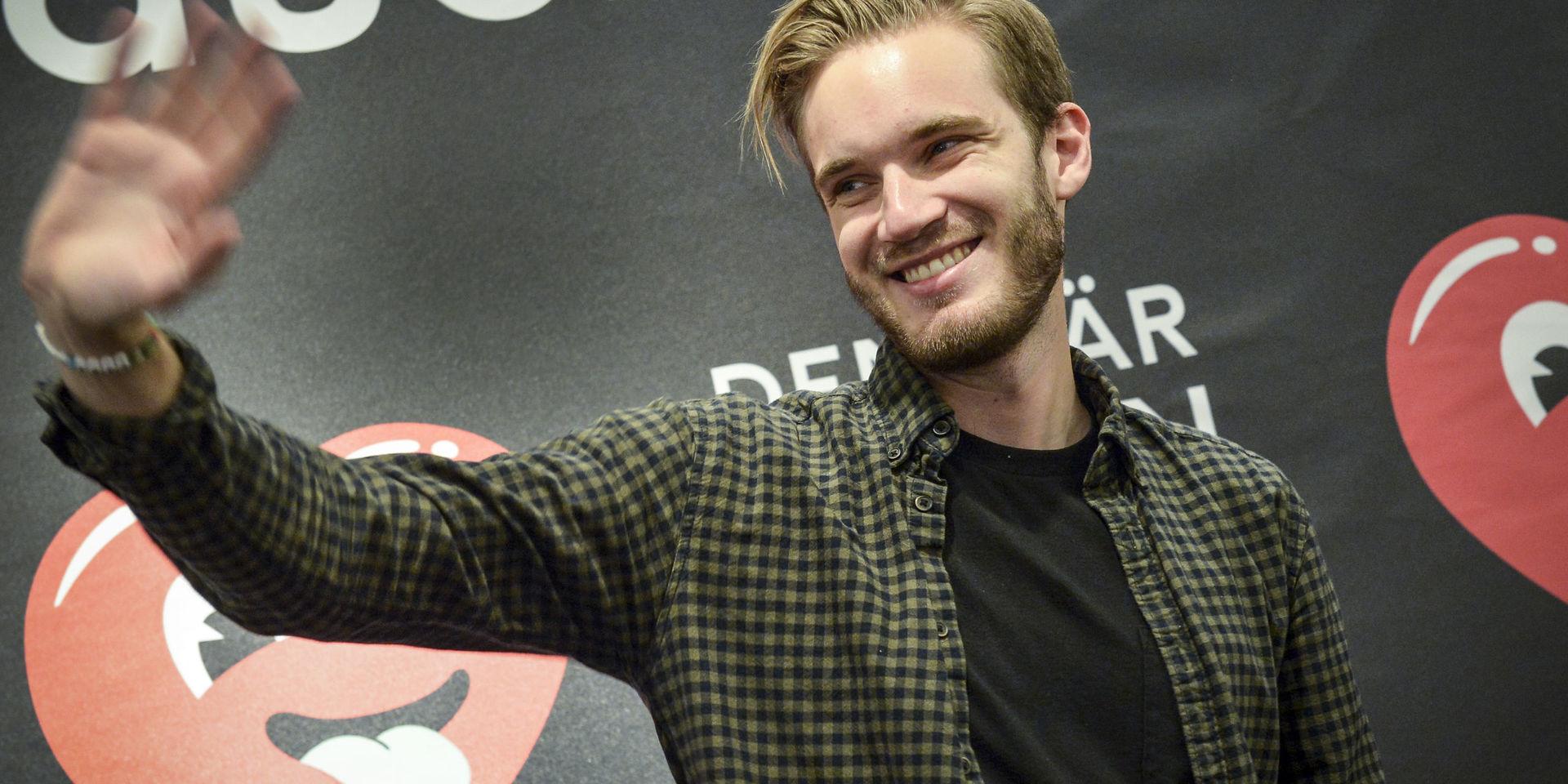 Felix &quot;Pewdiepie&quot; Kjellberg i Stockholm 2015.