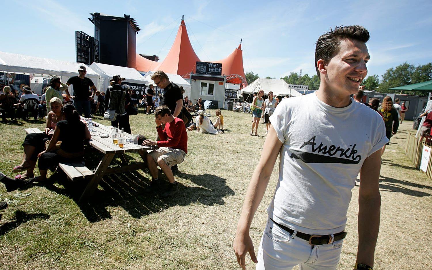 Roskildefestivalen 2005, Håkan Hellström spelade på festivalen.