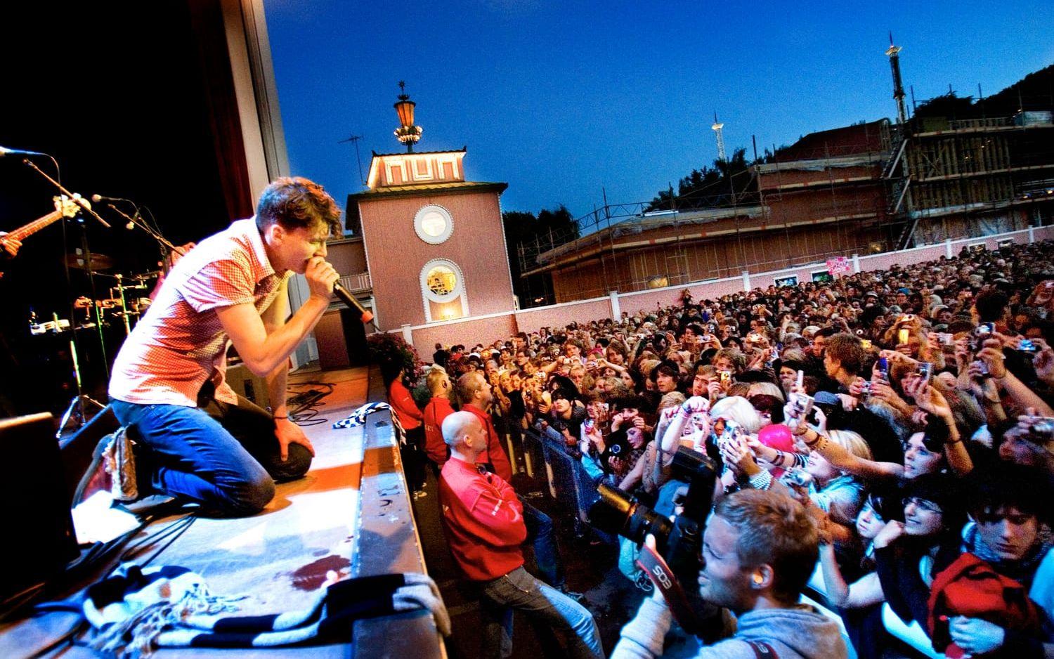 Konsert på Liseberg 2007.