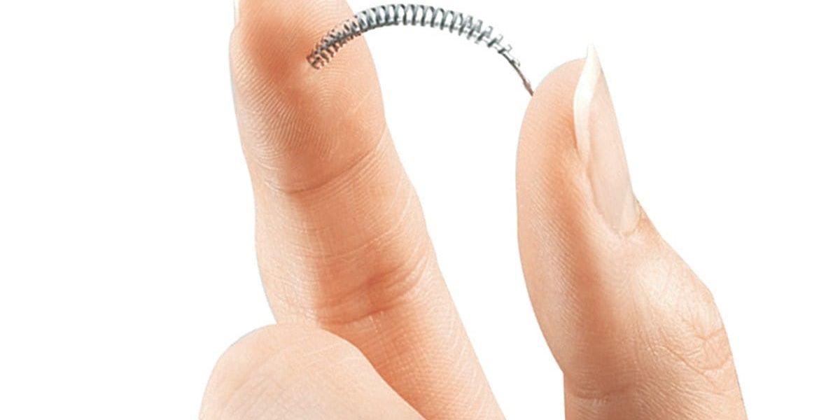 Det nu stoppade Essure-implantatet.