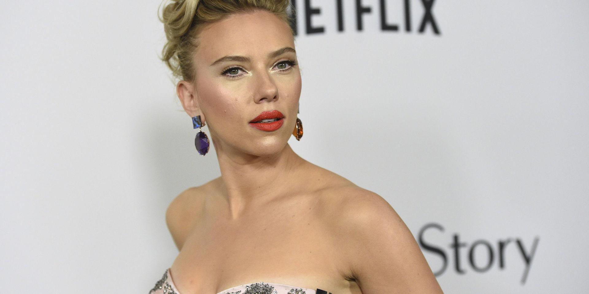 Scarlett Johansson är nominerad i två kategorier inför årets Oscarsgala. Arkivbild.