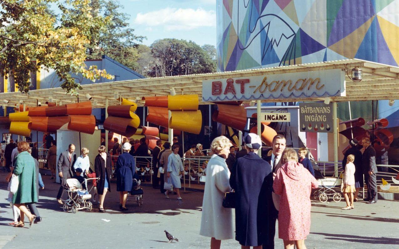 Liseberg i går och i dag. 