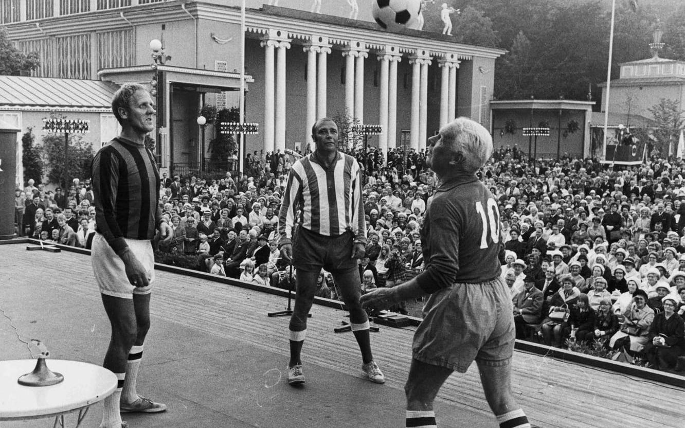 Liseberg i går och i dag. 