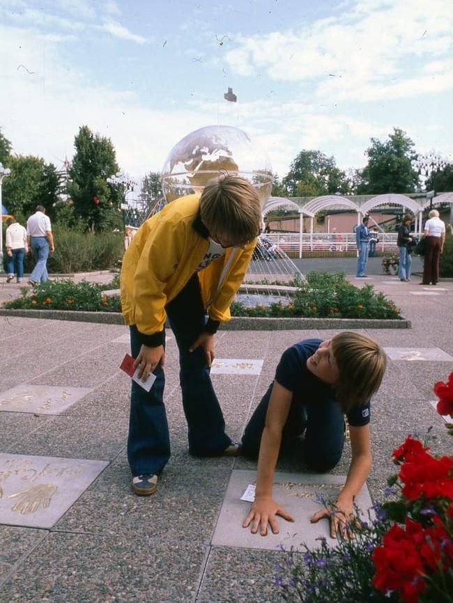 Liseberg i går och i dag. 