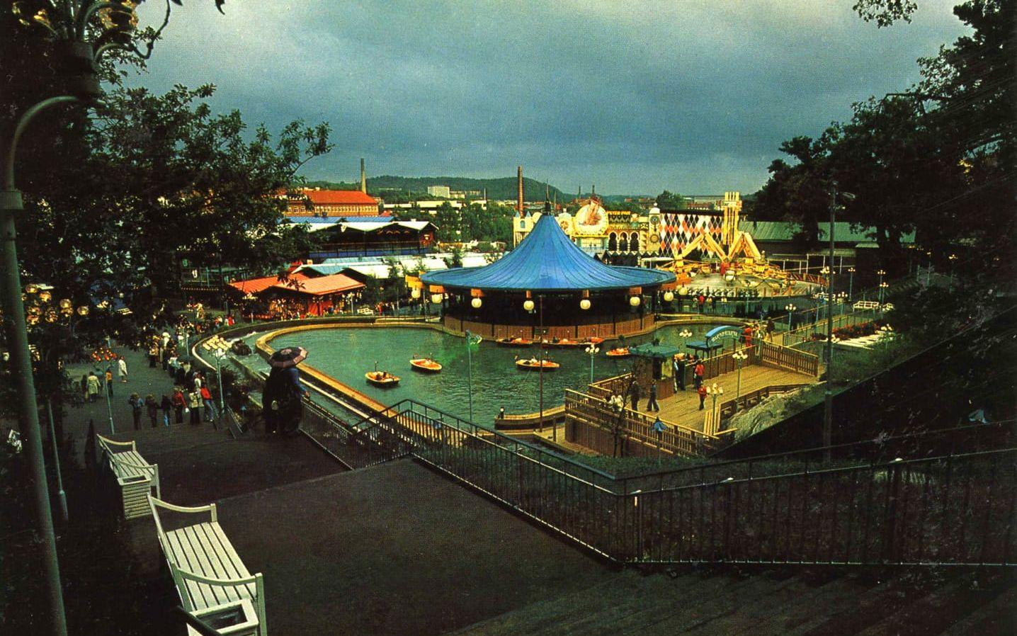 Liseberg i går och i dag. 