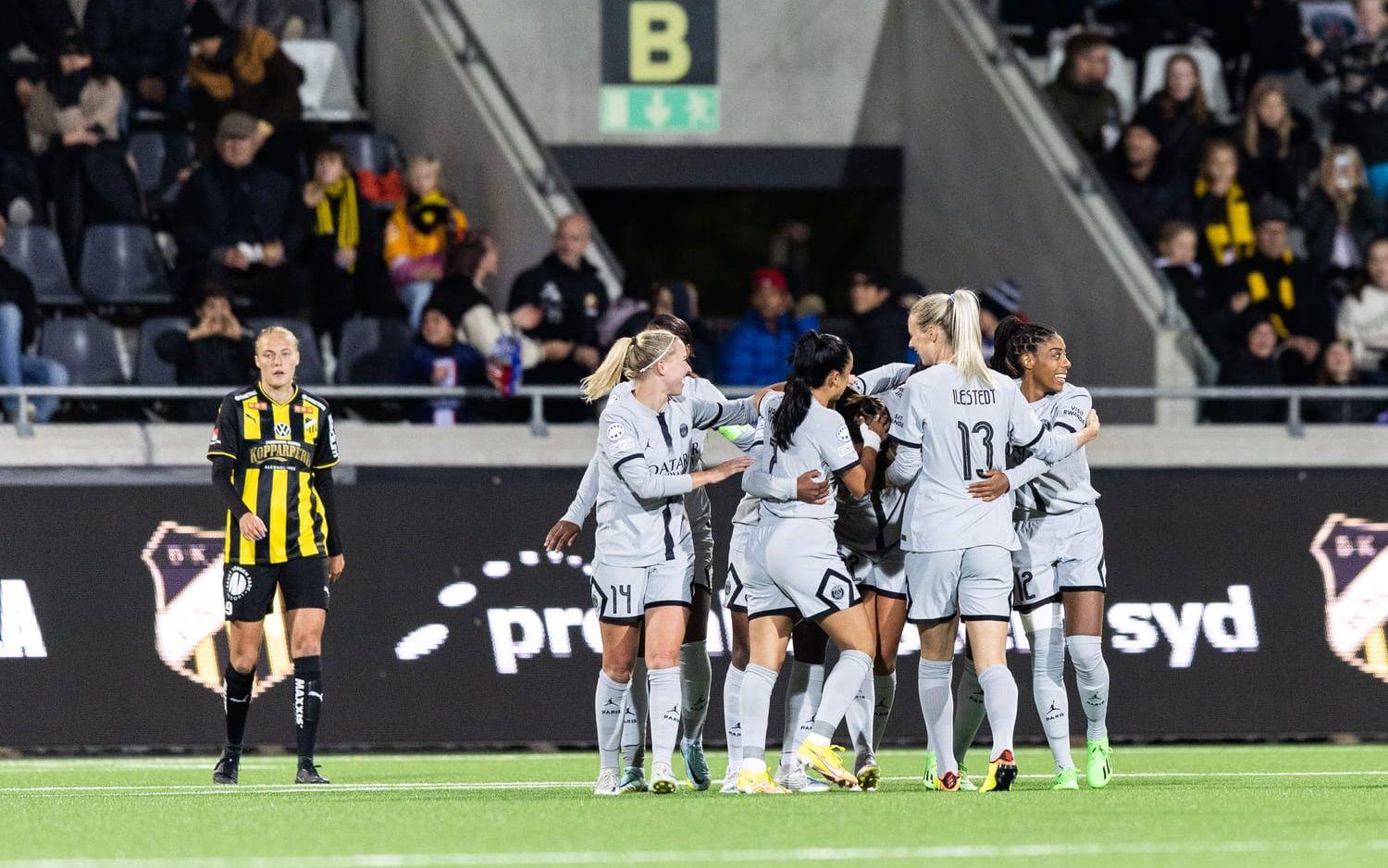 Den andra kvalmatchen mellan Häcken och PSG spelades under onsdagskvällen på Hisingen.