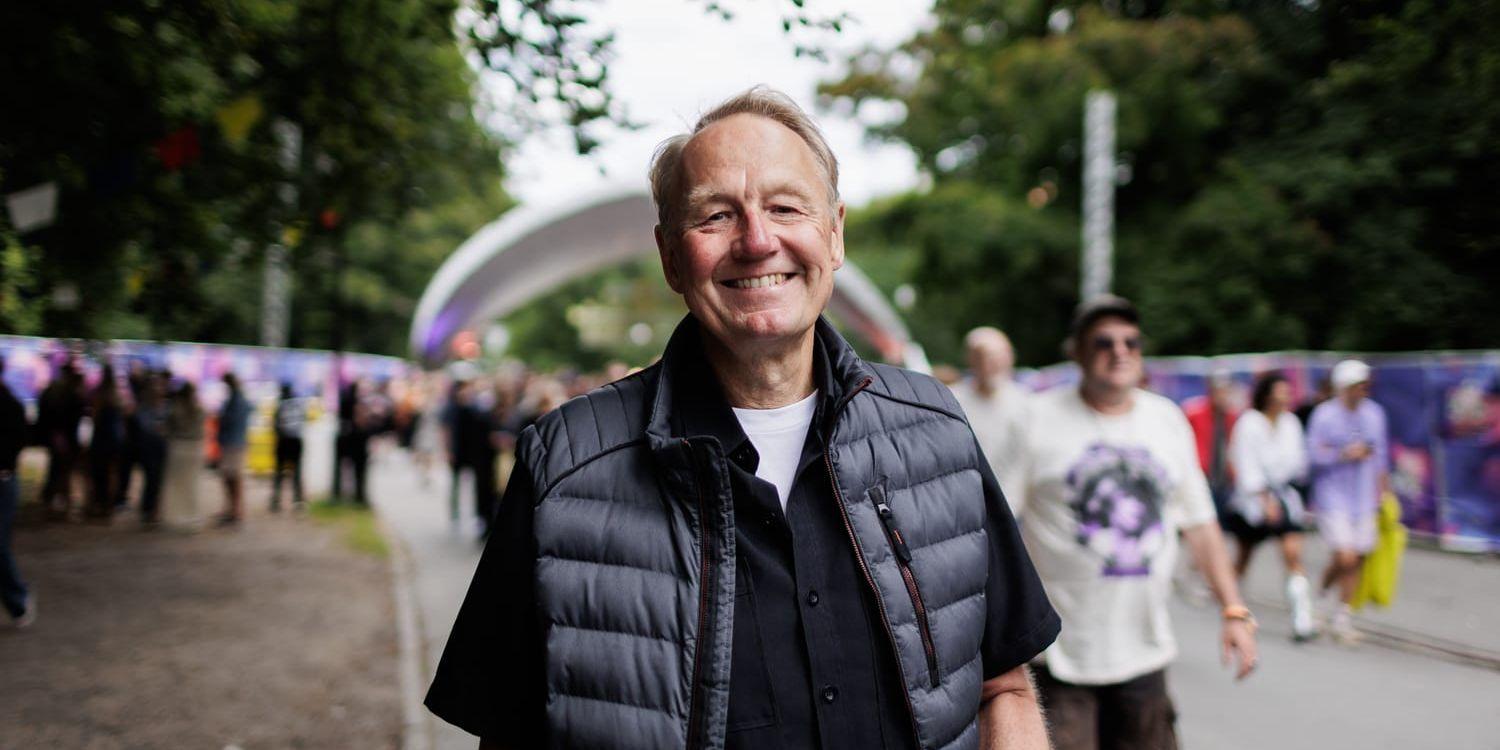 Jonas Johnson är på Way Out West för elfte gången.