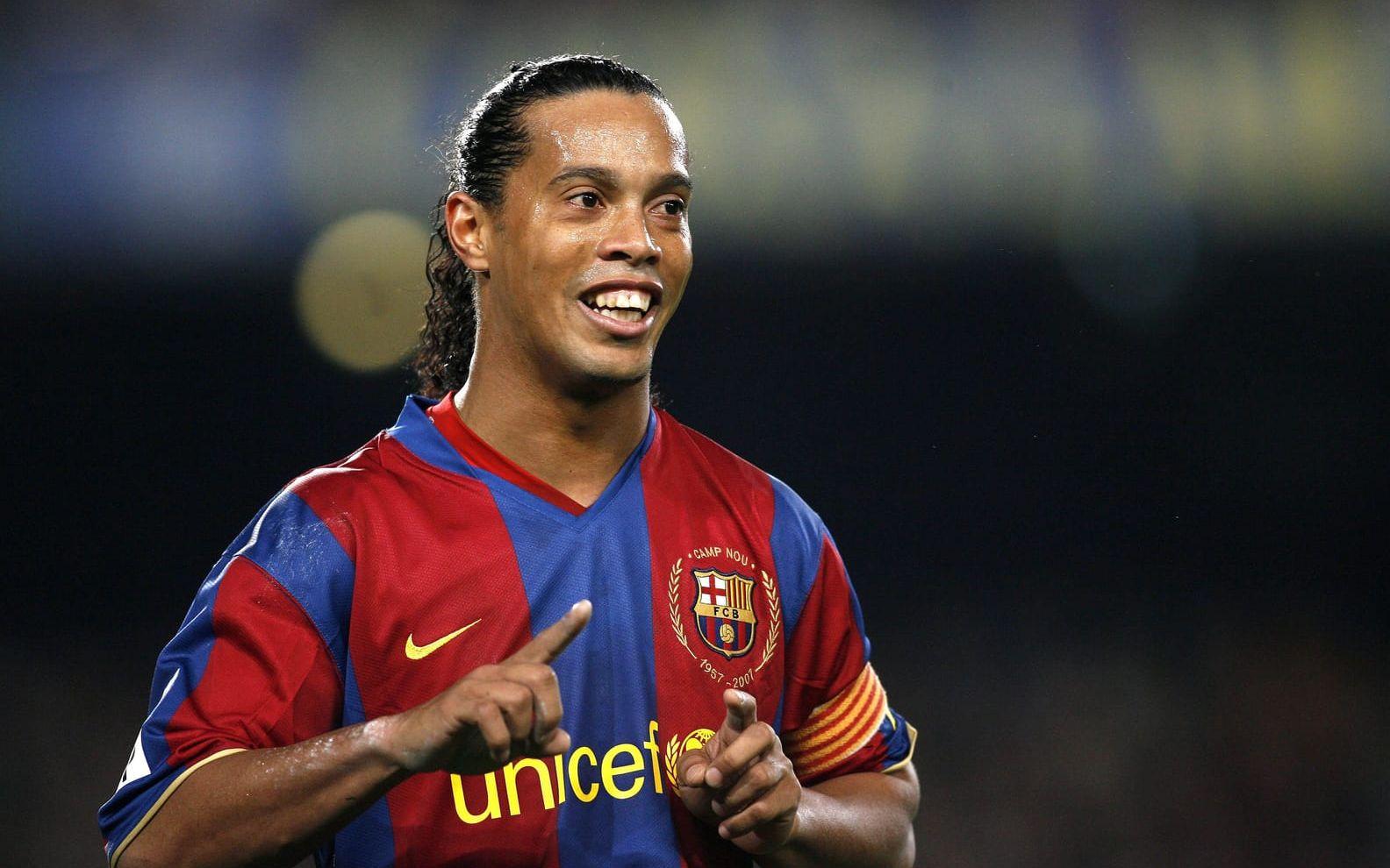 Under toppens av hans karriär i Barcelona var Ronaldinho en av världens absolut bästa fotbollsspelare.