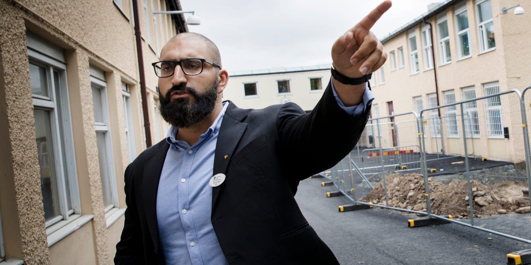 Hamid Zafar var tidigare rektor på Sjumilaskolan. 