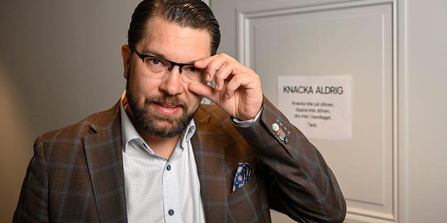 Sverigedemokraternas partiledare Jimmie Åkesson säger att rollen som stödparti och Tidöavtalet med regeringen var en stor framgång. Men senast i nästa val ska SD sitta i regeringen.