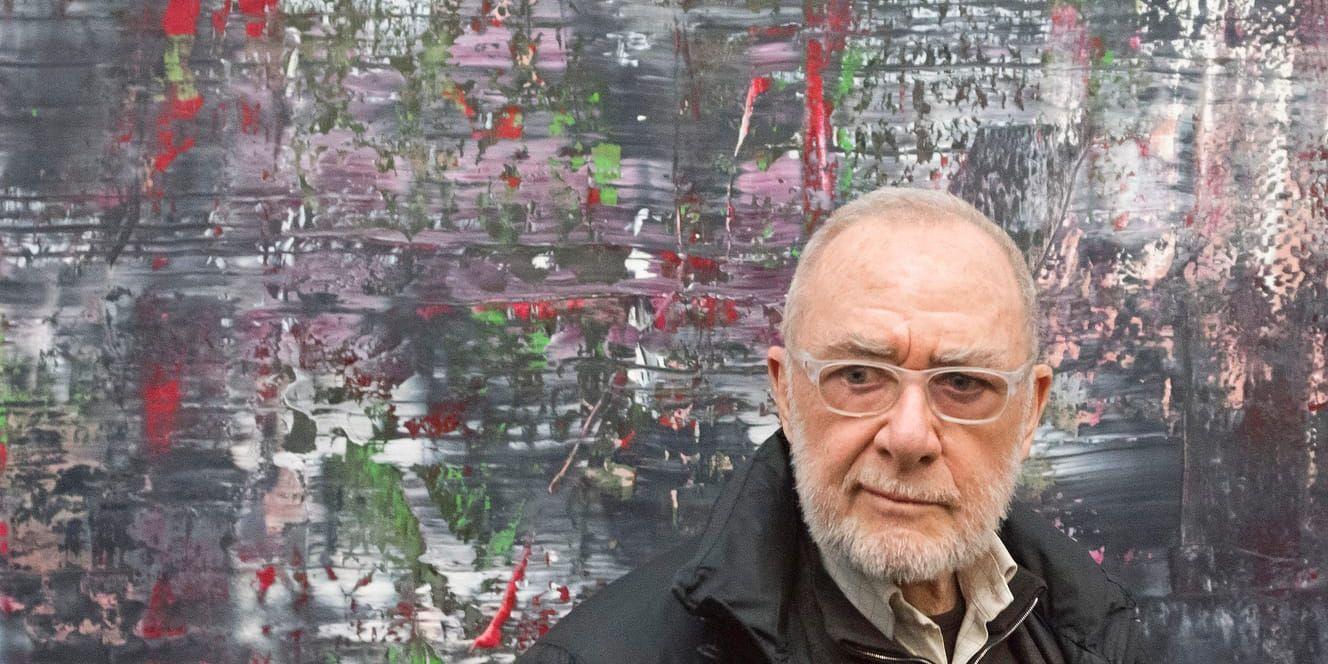 Gerhard Richter är en av världens mest inflytelserika konstnärer – och också en av de högst prissatta. Arkivbild.