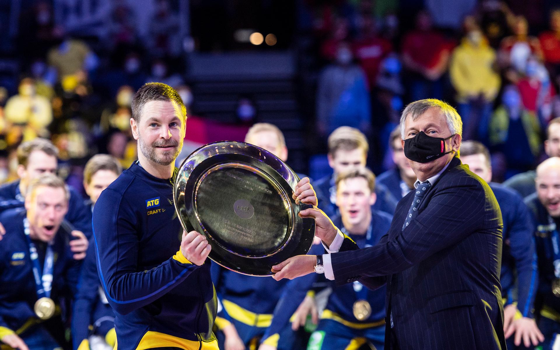 Andreas Palicka vann EM-guld med Sverige.